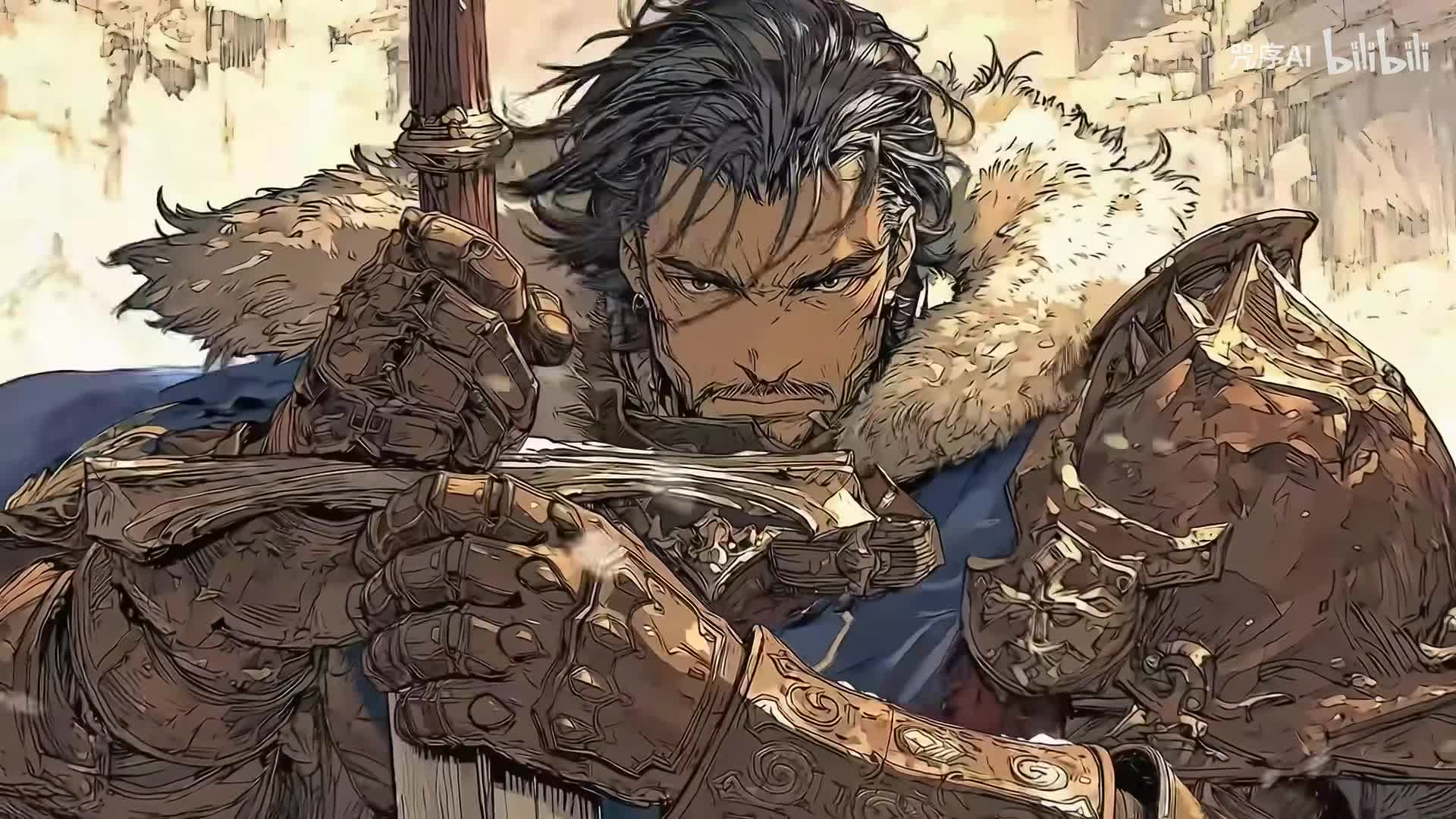 Lonely Shadows in a Fantasy World - AI Anime (Seedance 2.0)