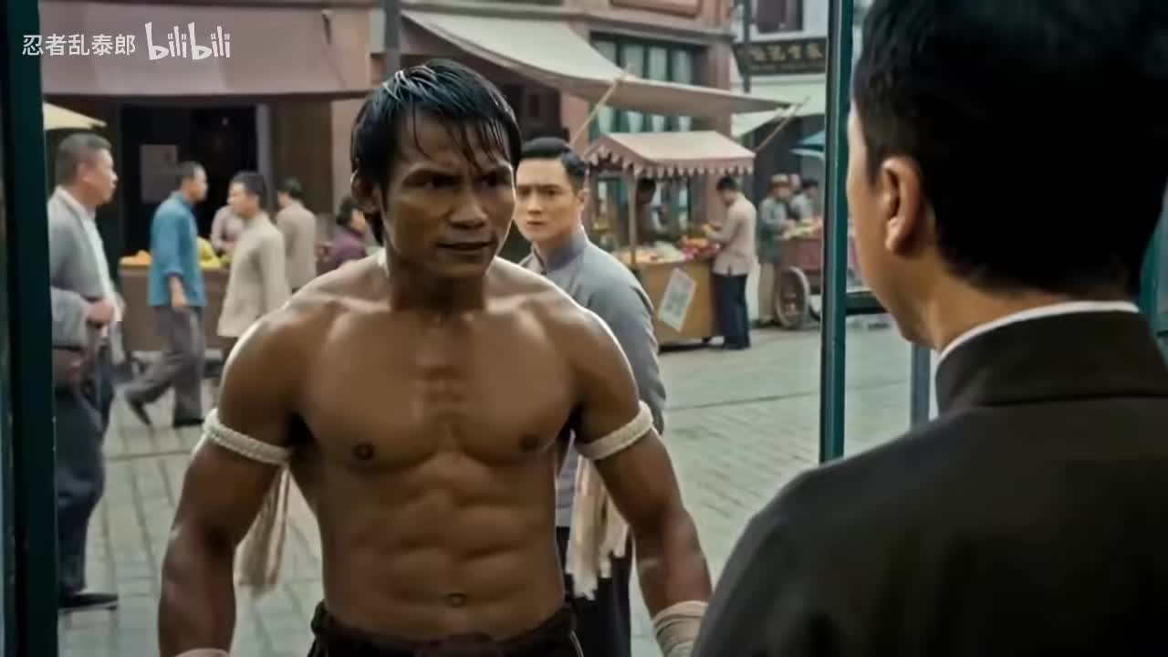 Ip Man vs. Tony Jaa - Wing Chun Meets Muay Thai (AI Generated)