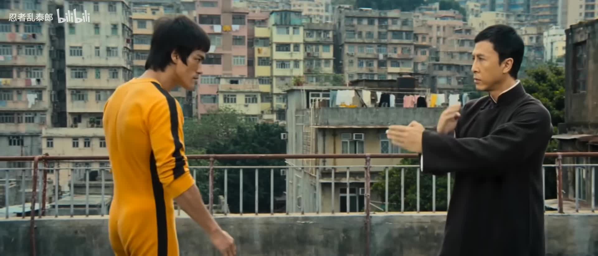Ip Man vs. Bruce Lee - Master and Student Face Off (AI Generated)